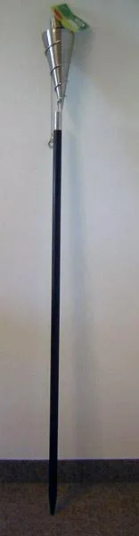 Torcia da giardino – "Kairo" Edelstahl Ollampe — foto 4 dell'alert 1148/08