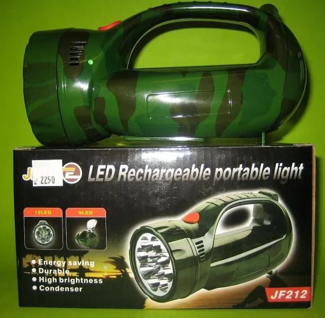 Torcia ricaricabile "LED ricaricabile portatile Ligh — foto 1 dell'alert 0643/11