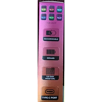 Sigaretta elettronica monouso «Tornado 50000 puffs» — foto 4 dell'alert SR/01044/26