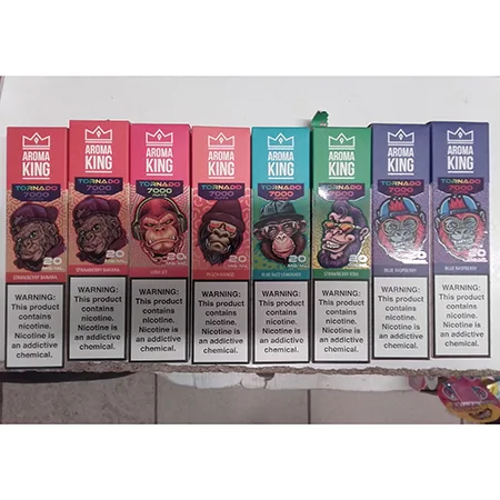 Sigaretta elettronica usa e getta «TORNADO 7000 Strawberry banana» — foto 9 dell'alert A12/00258/24