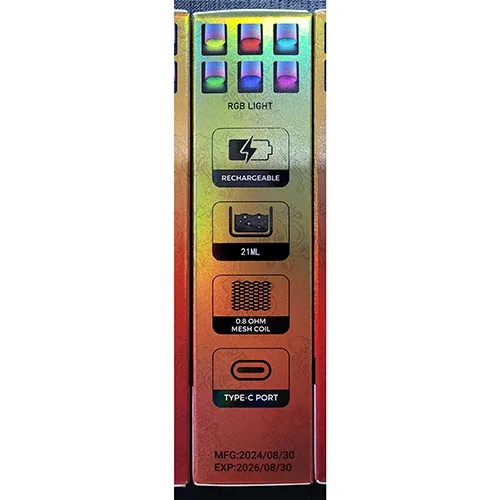 Sigaretta elettronica monouso «TORNADO» — foto 3 dell'alert SR/00549/25