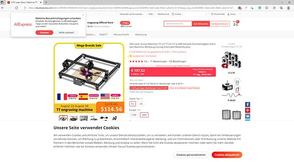 Macchina per incisione laser «Totem 60P» — foto 5 dell'alert A12/01657/22