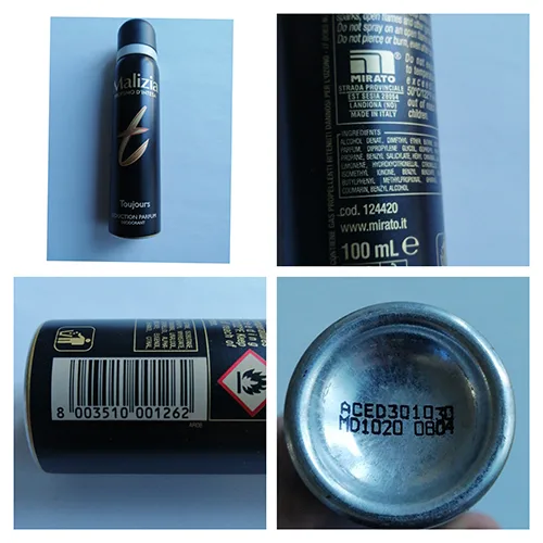 Deodorant «Toujours» (Malizia)
