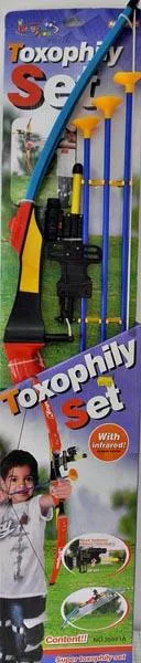 Set di gioco arco e freccia «Toxophily Set» (King Sport)
