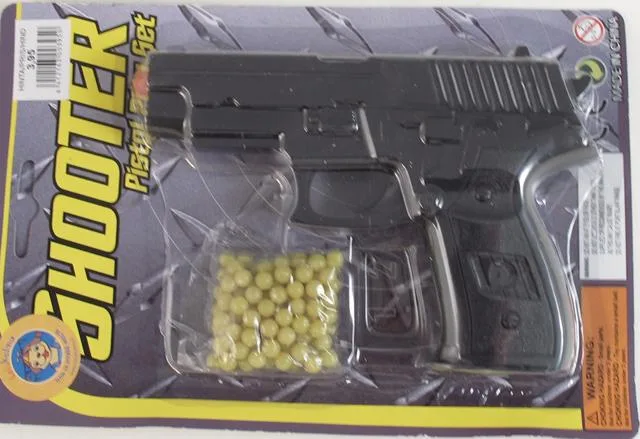 Set di giochi a pistola «Toy gun sets "Shooter"» (Lelukulma)