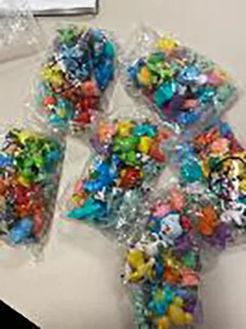 Set di bambole di plastica «Toy mini figures monster animation model collection»