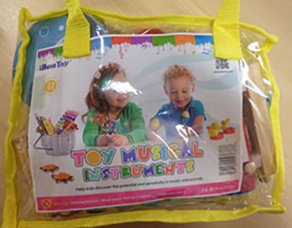 Set di strumenti musicali giocattolo «Toy Musical Instruments» — foto 2 dell'alert A12/00572/20