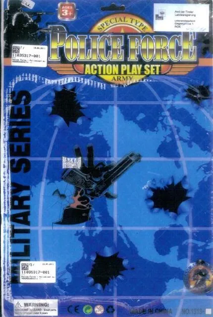 Toy Police set "Police Force Action Play Set" &amp; #13; &amp; #13;