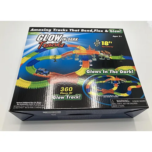 Set di auto giocattolo «Toy rail car tracks "Glow in Dark"» — foto 2 dell'alert SR/00726/25
