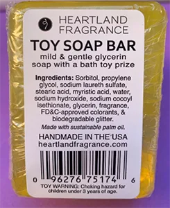 Sapone giocattolo «Toy soap bar» — foto 2 dell'alert A12/00342/23