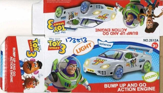 Auto giocattolo di plastica «Toy Story 3 Bump Up And Go (Counterfeit)» (Unknown)