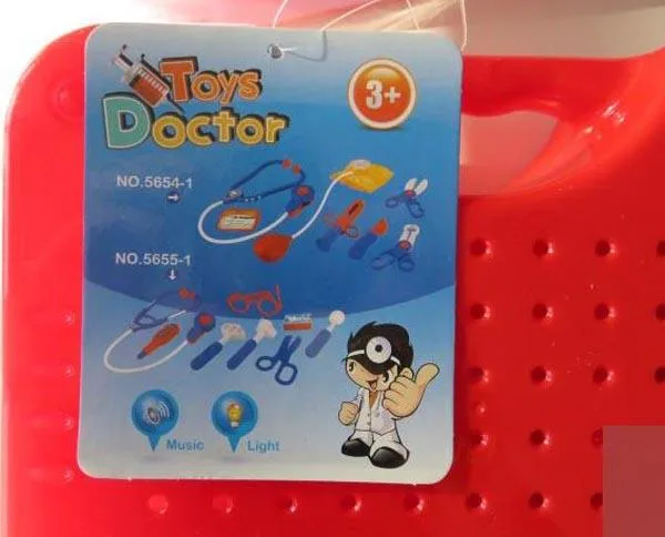 Set di gioco medico «Toys Doctor / Maletin Medicao ('Medical case')» — foto 2 dell'alert A12/0937/17