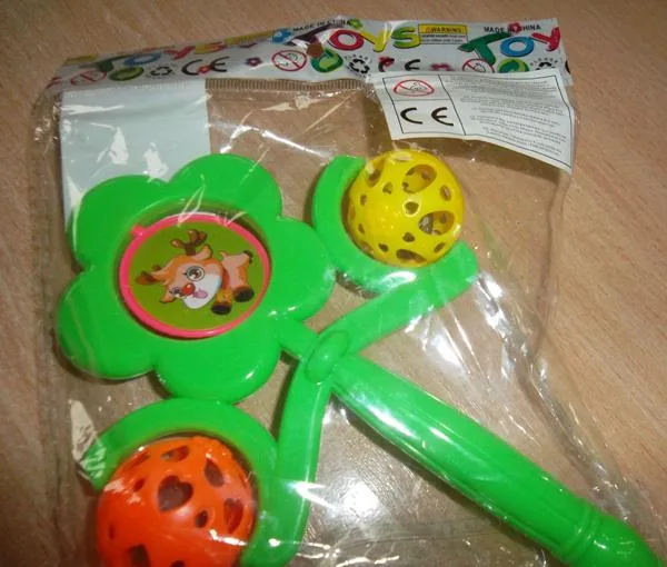 Sonaglio di plastica «TOYS / Zabawka» (Unknown)