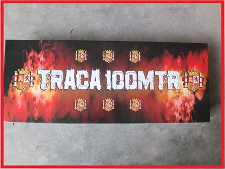 Fuochi d'artificio «Traca 100MTR» (Salon Roger Fireworks)