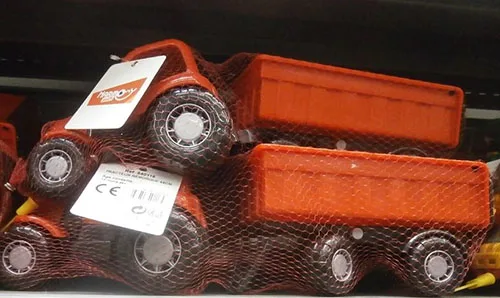 Giocattolo di plastica «Tracteur remorque 44 cm» — foto 2 dell'alert A12/01659/22