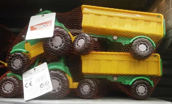 Giocattolo di plastica «Tracteur remorque 44 cm» — foto 3 dell'alert A12/01659/22