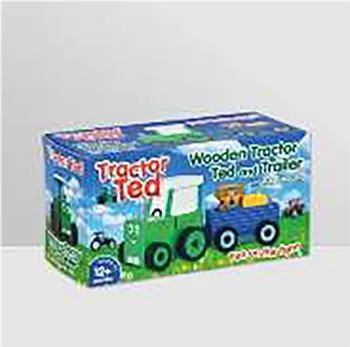 Trattore giocattolo e rimorchio «Tractor Ted and Trailer Wooden Toy» — foto 2 dell'alert A12/00651/24