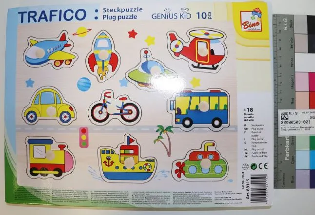 Giochi di puzzle «Trafico Steckpuzzle» (Bino)