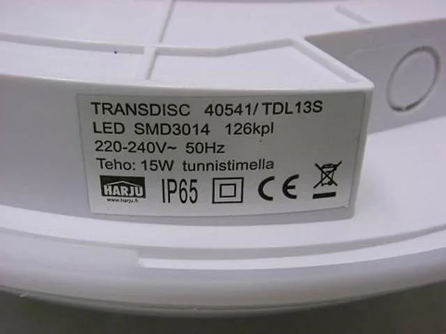 Plafoniera «Transdisc LED SMD3014 Tnnistimella» — foto 2 dell'alert A12/1320/14