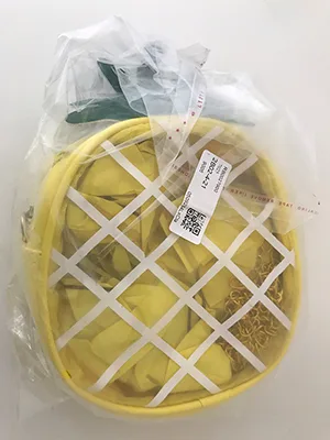 Giocattolo della borsa di plastica «Transparent Jelly Package Crossbody Väska Färsk Ananas Shape Chain Handy Messenger Shoul…» — foto 2 dell'alert A12/00276/22