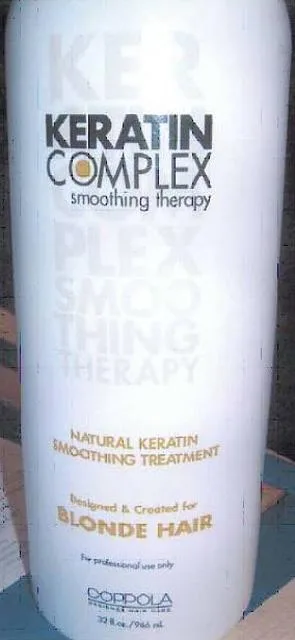 Trattamento dei capelli – Cheratina Complex Smoothing Therapy, Natural Cheratina Trattamento Lenitivo – Biondo Capelli — foto 2 dell'alert 1862/10
