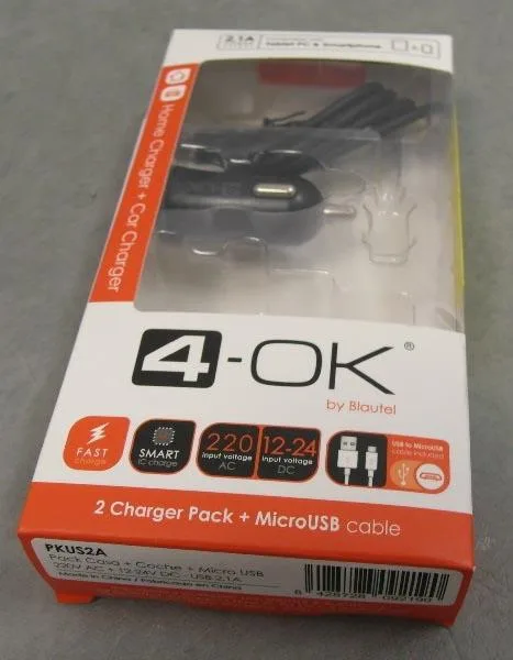 Caricabatterie USB «Travel adapter» (4-OK)