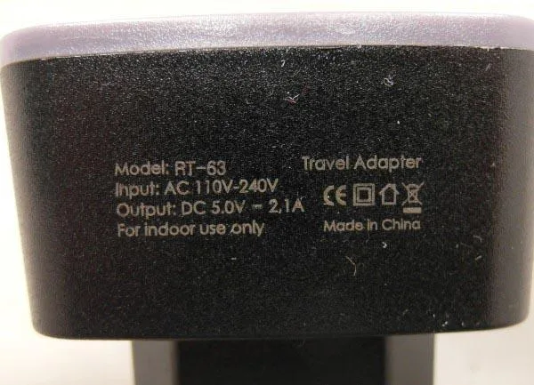 Caricabatterie USB «Travel adapter» — foto 3 dell'alert A12/1196/18