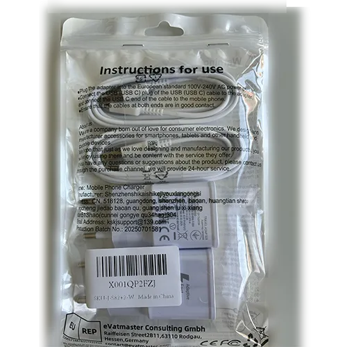 Set di caricabatterie USB «Travel Adapter, Mobile Phone Charger» — foto 3 dell'alert SR/02600/26