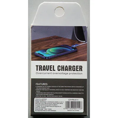 Caricabatterie USB «TRAVEL ADAPTER , TRAVEL CHARGER» — foto 2 dell'alert A11/00169/24