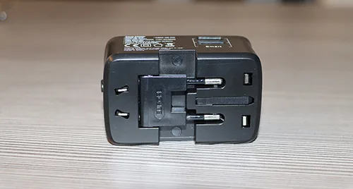 Adattatore da viaggio «Travel adapter with power bank» — foto 5 dell'alert A12/01217/23