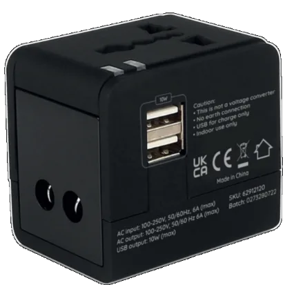 Adattatore di viaggio «Travel Adapter World USB» — foto 2 dell'alert A12/02304/23