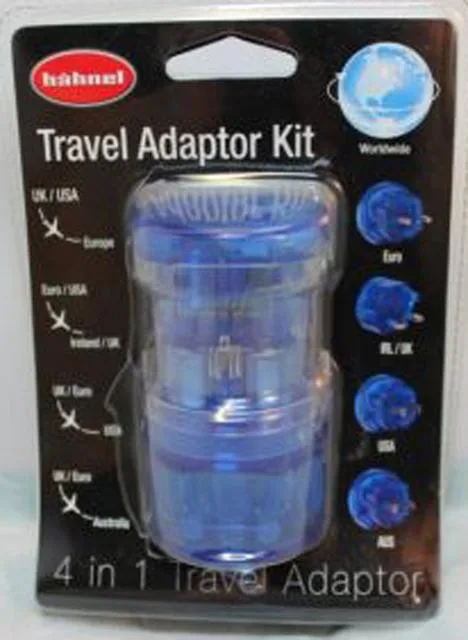 Adattatore della spina di viaggio «Travel Adaptor Kit» — foto 2 dell'alert A12/1915/12