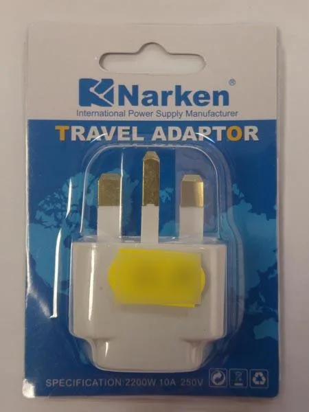 Adattatore della spina di viaggio «Travel Adaptor» — foto 1 dell'alert A12/1214/18