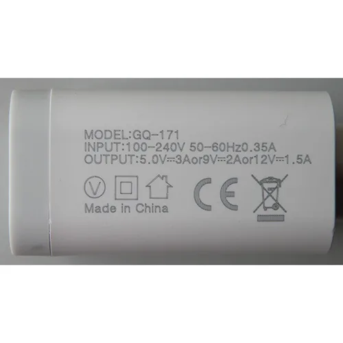 Caricabatterie USB «TRAVEL CHARGER / Qualcomm Quick Charge 3.0» — foto 4 dell'alert A11/00029/24