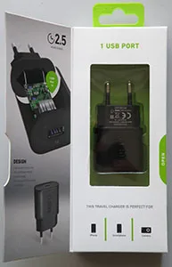 Caricabatterie USB «Travel charger» — foto 2 dell'alert A11/00053/21