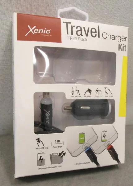 Caricabatterie USB «Travel charger» (Xenic)