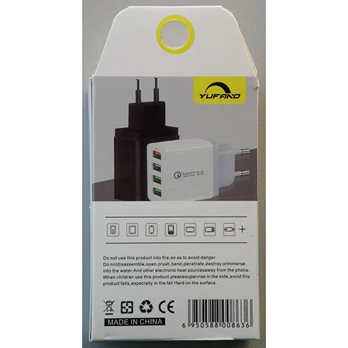 Caricabatterie USB «TRAVEL CHARGER» — foto 1 dell'alert SR/02503/26