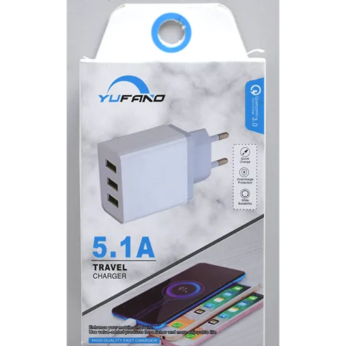 Caricabatterie USB «TRAVEL CHARGER» — foto 6 dell'alert SR/02597/26