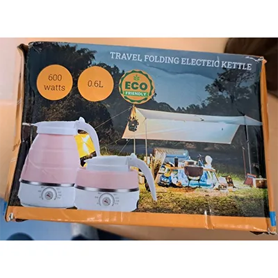 Bollitore elettrico «TRAVEL FOLDING ELECTEIC KETTLE» — foto 1 dell'alert SR/00459/26