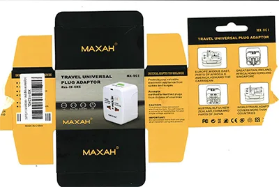 Adattatore della spina «Travel Universal Plug Adaptor» — foto 5 dell'alert A12/01880/20