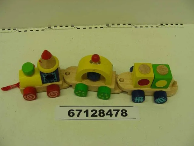 Treno giocattolo in legno – Il mio primo treno (Santoys Thailand)