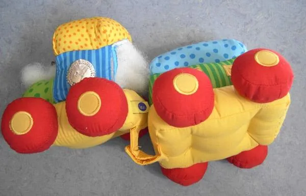 Treno giocattolo morbido "perché; colora il mondo"; Baby Line — foto 2 dell'alert 0919/08