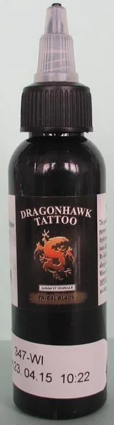 Inchiostro del tatuaggio «Tribal Black» (Dragonhawk Tattoo)
