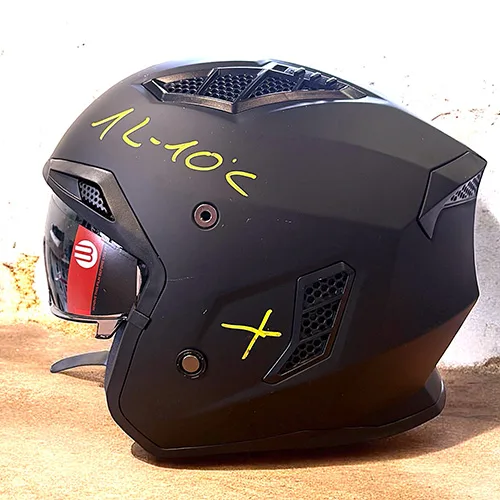 Casco motociclistico «Tricher» — foto 3 dell'alert SR/02877/26