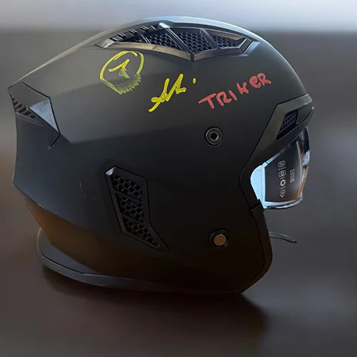 Casco motociclistico «Tricher» — foto 6 dell'alert SR/02877/26