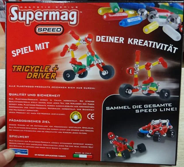 Giocattolo magnetico «Tricycle+Driver» — foto 2 dell'alert A12/0956/14