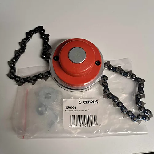 Attacco per decespugliatori «Trimmer attachment with chains» — foto 1 dell'alert SR/00346/25