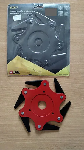 Attacco per frese a spazzole «Trimmer head for brush cutters» — foto 1 dell'alert A12/02806/23