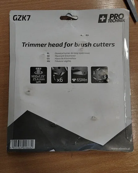Attacco per frese a spazzole «Trimmer head for brush cutters» — foto 2 dell'alert A12/02806/23