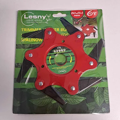 Attacco per decespugliatori «Trimmer mower blade, 150x25.4 mm, 6T,» — foto 1 dell'alert SR/00055/25